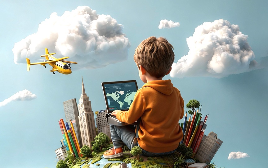 Online school in India